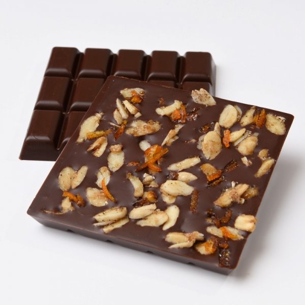 Almond Orange - Schoccolatta Raw Vegan Chocolate