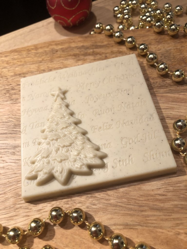 Christmas Tree White Chocolate - Schoccolatta